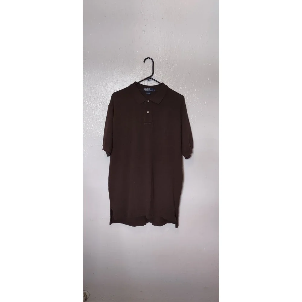 Ralph Lauren POLO by Ralph Lauren short sleeve polo shirt, men's size L / ea...